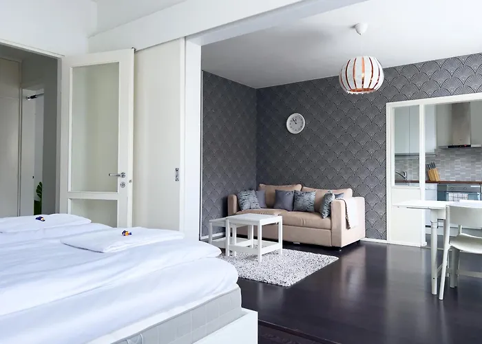 Apartmán Lovely 1br Centre Kuopio