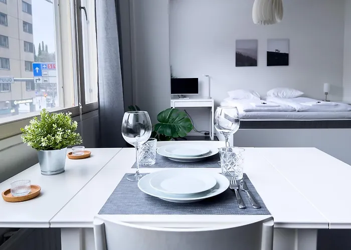 Lovely 1br Centre Apartmán Kuopio